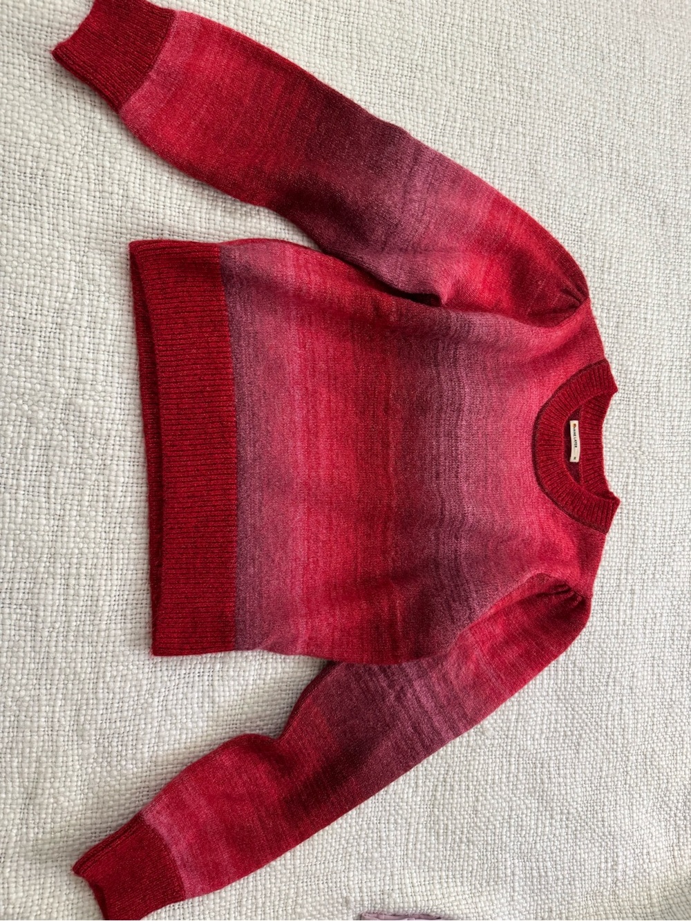 Marine Layer - Red Gradient Crewneck Sweater - Women
